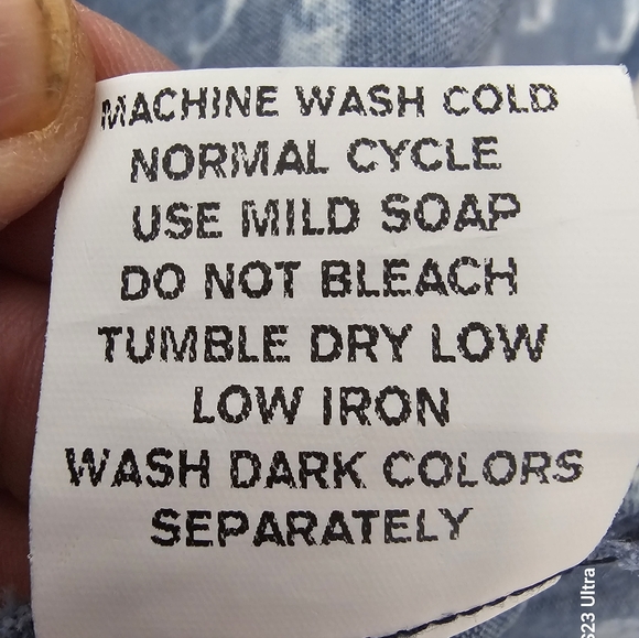 eShakti Blue and White Midi Dress - Picture 8 of 8